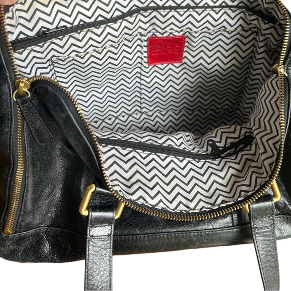 HOBO The Original Purse Shoulder Bag; Soft Black Leather Multiple Inside Pockets - Picture 11 of 11